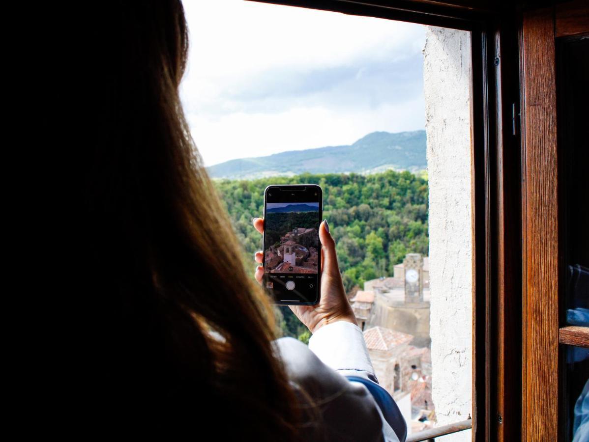 Hotel Della Fortezza Sorano  Bagian luar foto